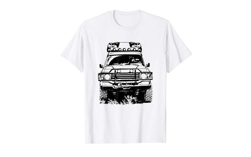 Overland Offroad 4x4 HJ60 T-Shirt Image 2 from 3