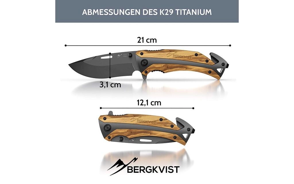 BERGKVIST K29 Titanium 3-in-1 Bild 1 von 7