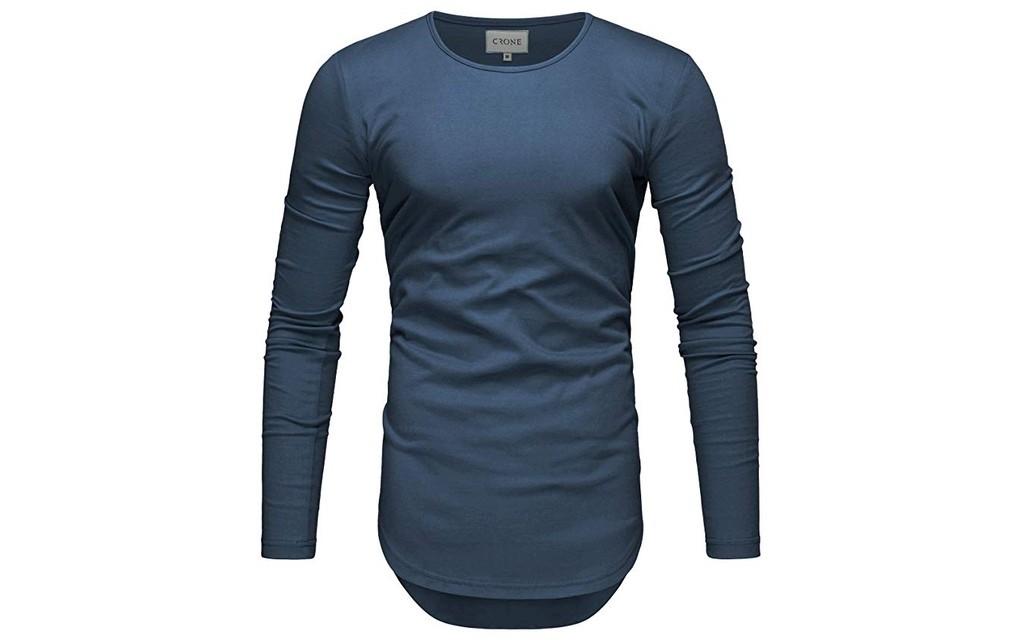 Crone Rundhals Longsleeve T-Shirt Basic  Image 3 from 6