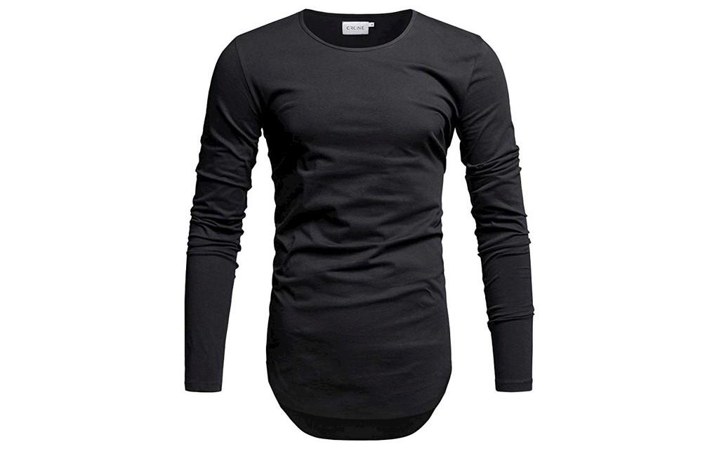 Crone Rundhals Longsleeve T-Shirt Basic  Bild 6 von 6