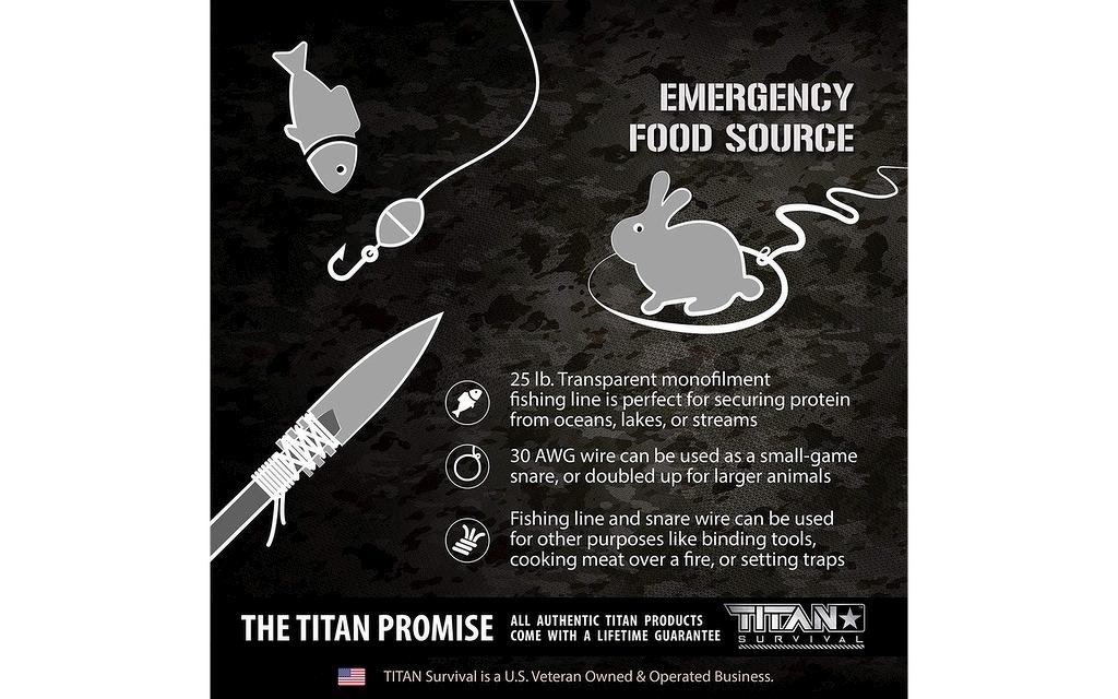 Titan Paracord Survivorcord  Image 2 from 7