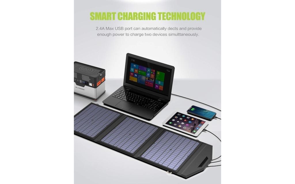 ALLPOWERS | Solar Charger 60W Monokristallin Bild 3 von 7