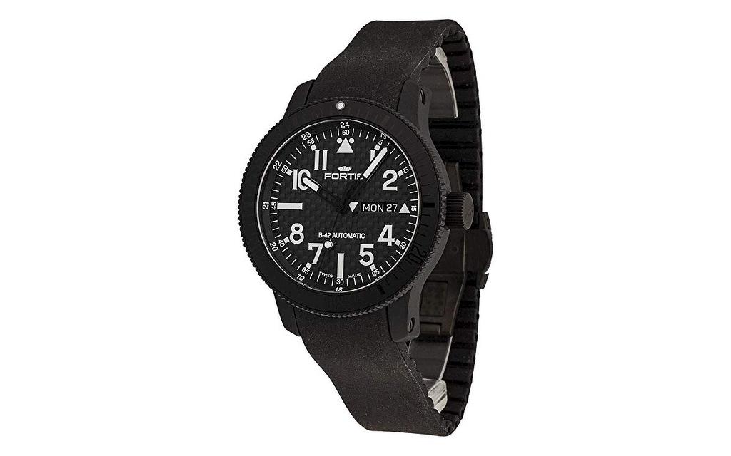 FORTIS | B-42 BLACK Titanium Carbon  Image 1 from 2