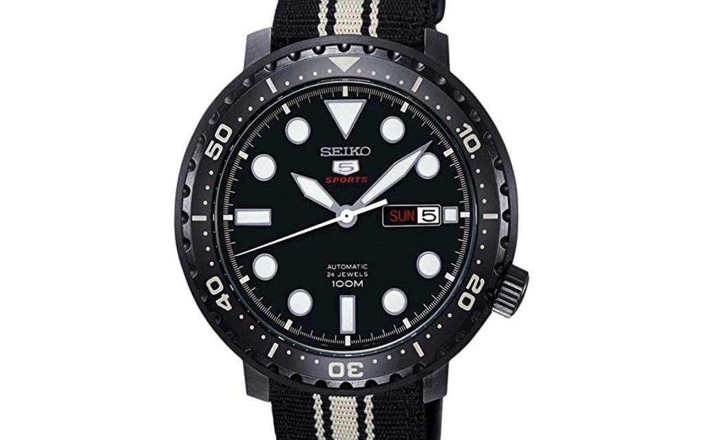 SEIKO | "The Bottle Cap" All Black  Image 1 from 2