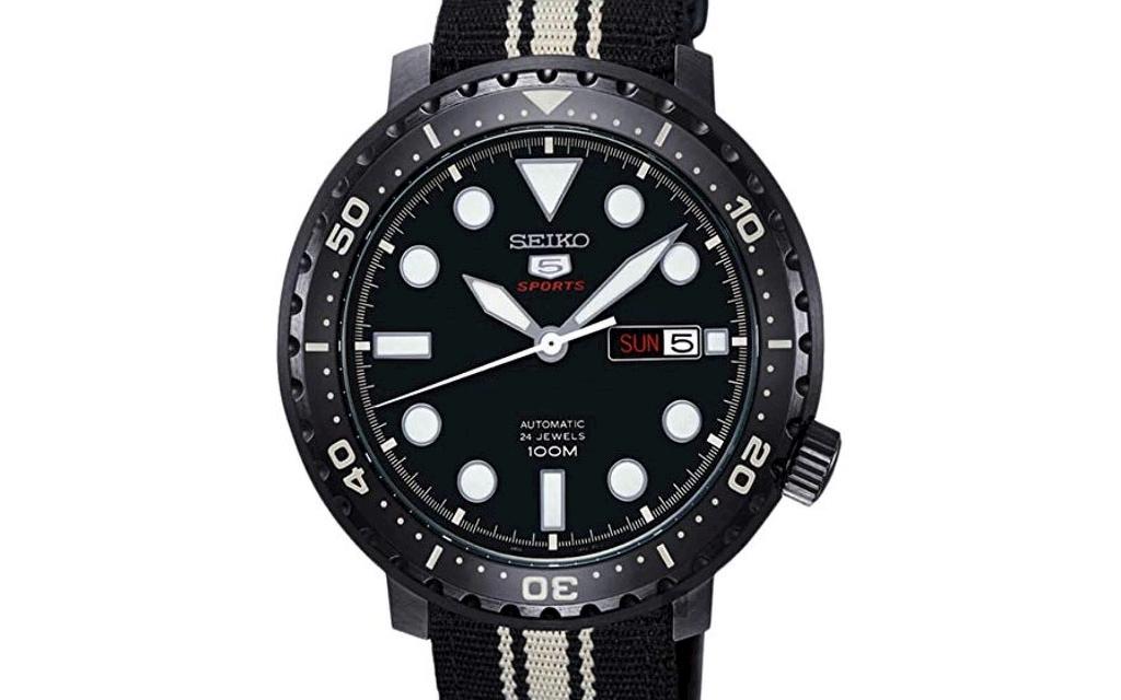 SEIKO | "The Bottle Cap" All Black  Bild 1 von 2