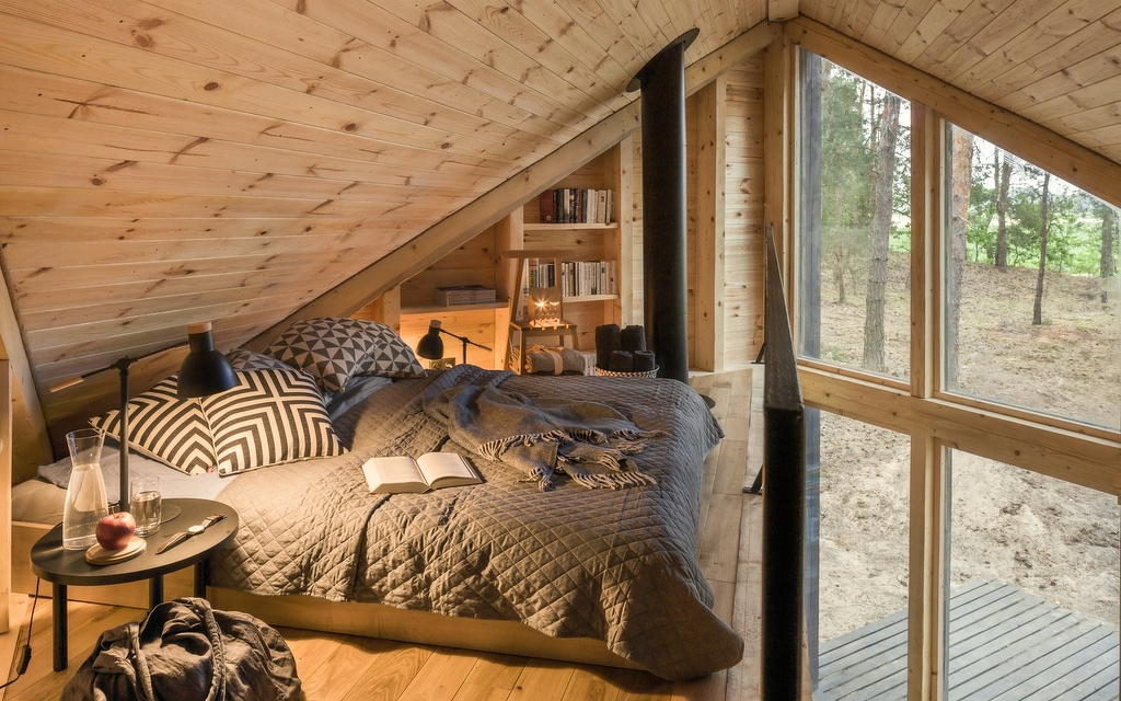 Bookworm Cabin - Waldhütte für Bücherwürmer