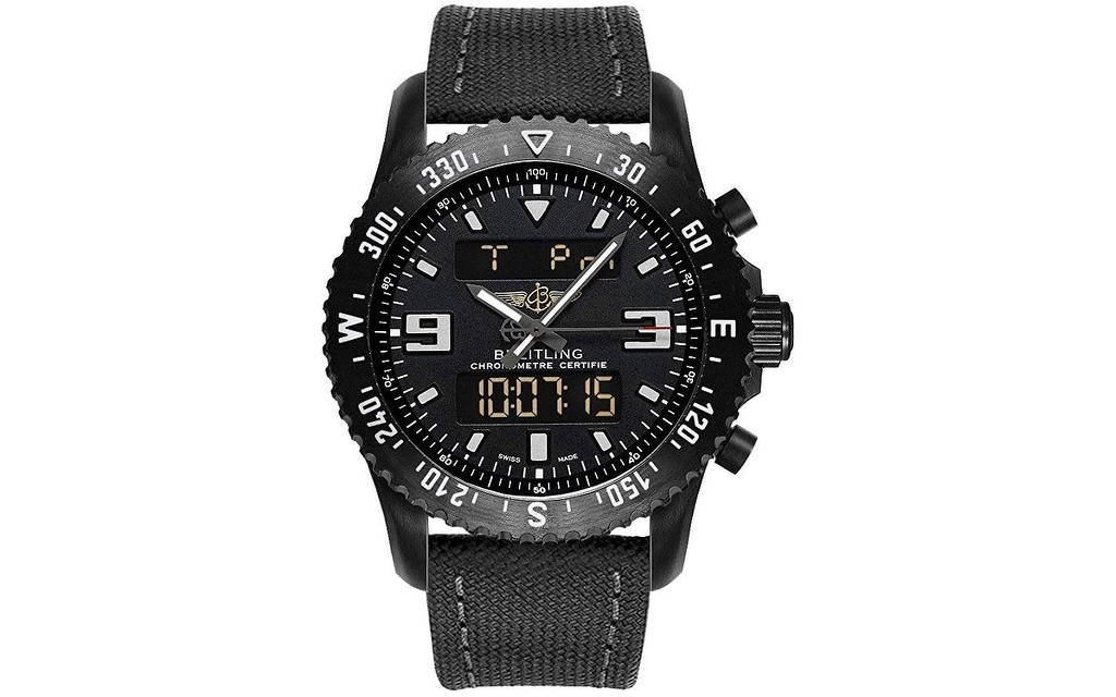 BREITLING | Chronospace Military Black Steel 