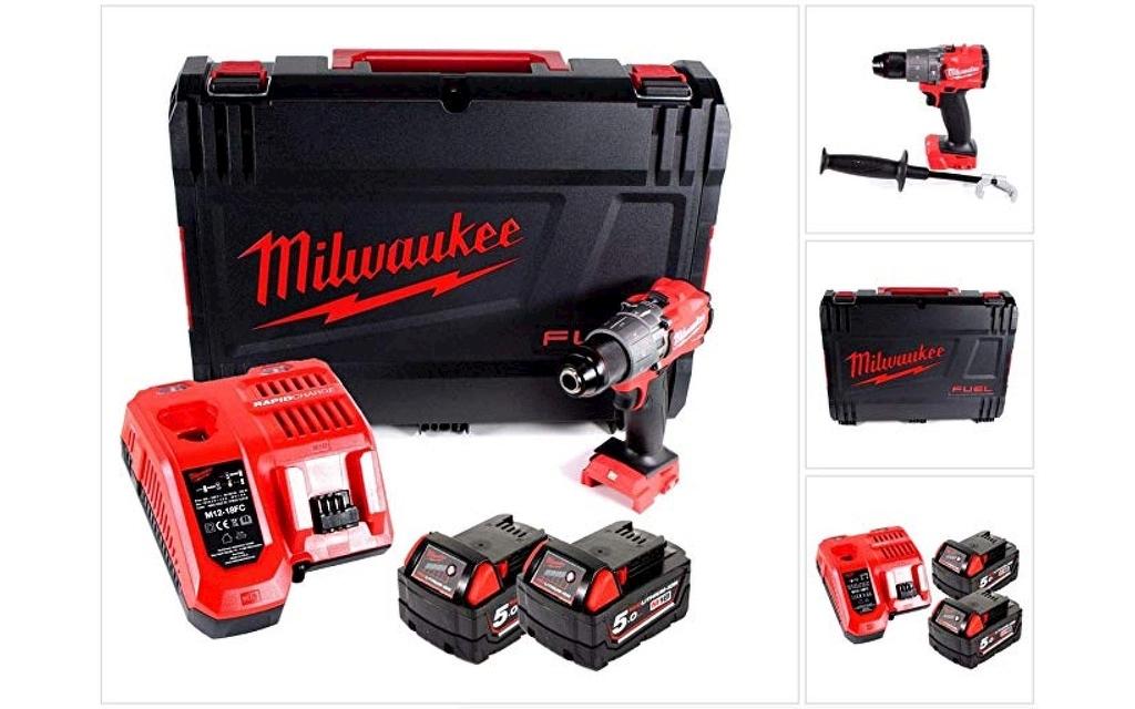 Milwaukee M18 Akku Schlagbohrschrauber Set Bild 1 von 10