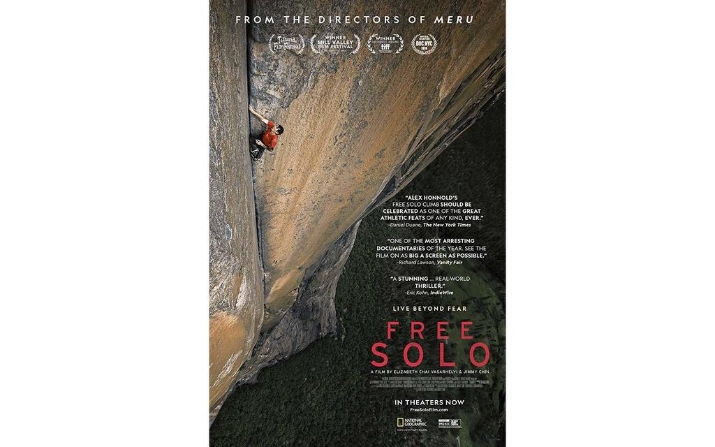 FILM TIPP | FREE SOLO  - Steiler Aufstieg ohne Hilfsmittel Bild 1 von 1
