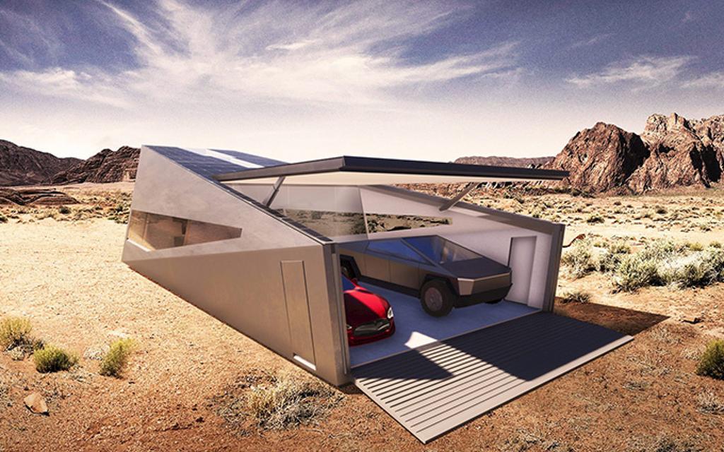 TESLA | CYBUNKER Stahl Monocoque - Maximale Schutzfunktion mit Panoramablick Bild 1 von 9