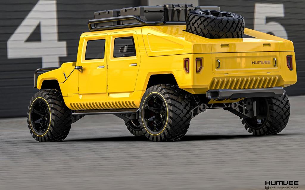 Hummer H1 Konzept Bild 6 von 15