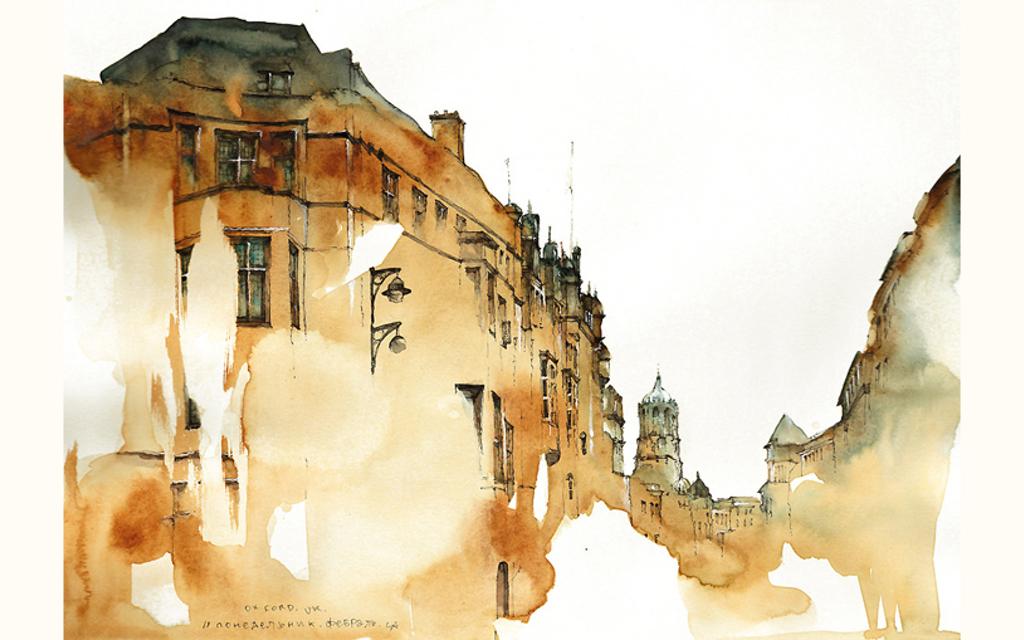 Paintings & ART Print | Watercolor Cityscapes Image 8 from 16