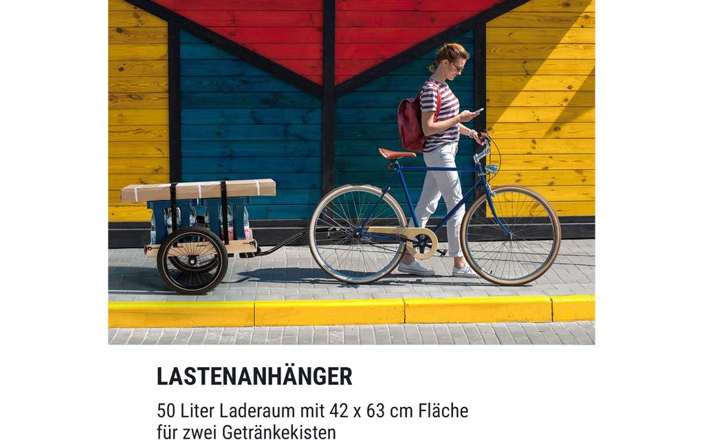 Klarfit Companion | Travel Fahrrad Lastenanhänger  Bild 1 von 6