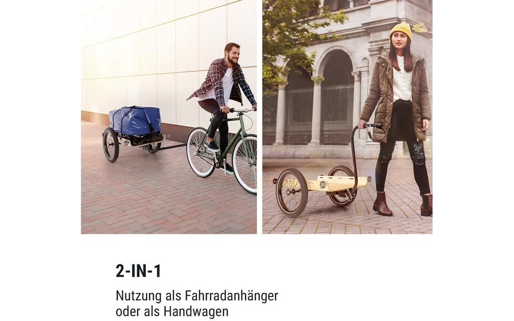 Klarfit Companion | Travel Fahrrad Lastenanhänger  Bild 2 von 6