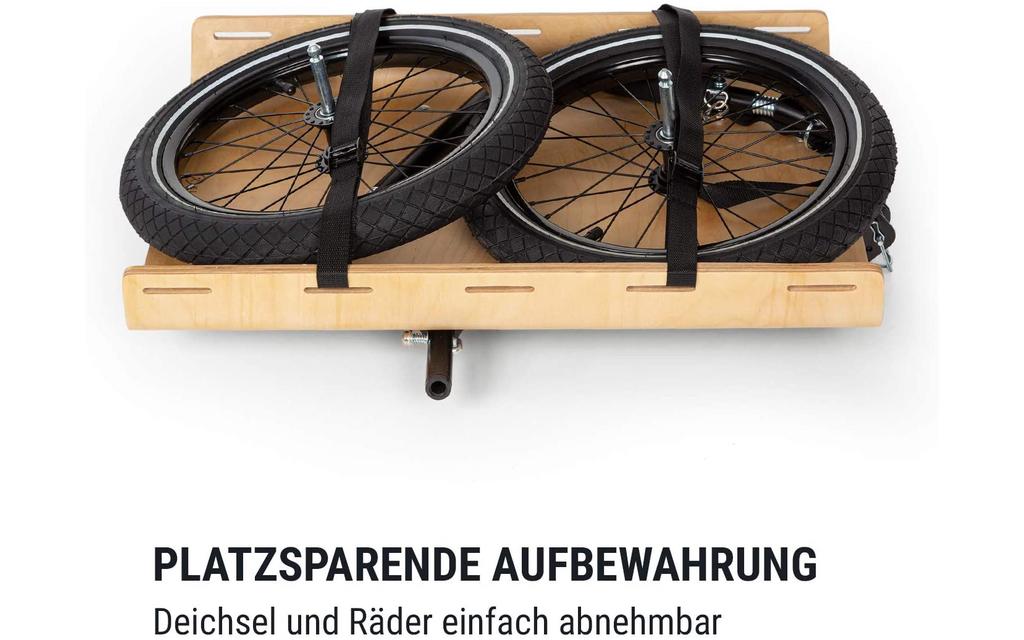 Klarfit Companion | Travel Fahrrad Lastenanhänger  Bild 5 von 6