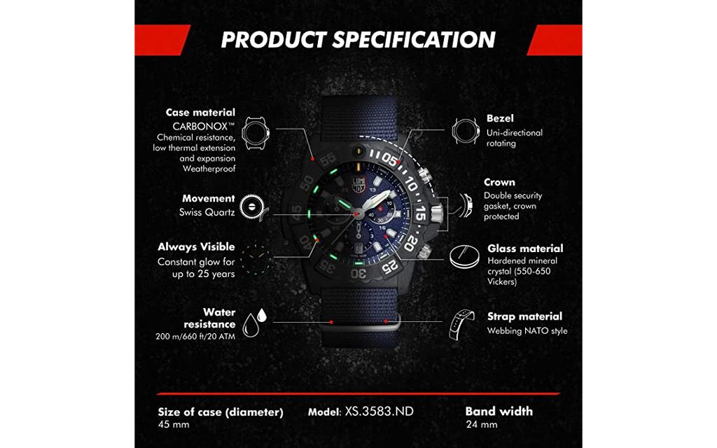 LUMINOX | Navy SEAL Chronograph  Image 1 from 4