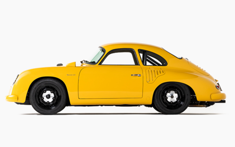 PORSCHE 356 | EMORY - Outlaw Special - „Speed ​​Yellow“ Coupé - 260 PS bei 910 Kg