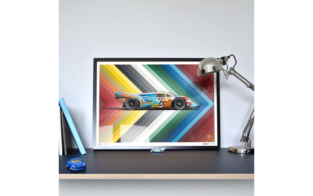 Kultkolben Poster - 1970 PORSCHE 917K Limited Edition  Bild 1 von 5