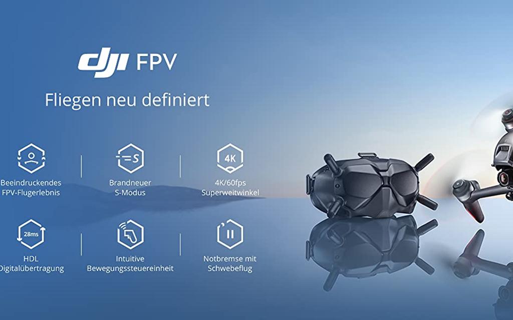 DJI FPV Combo | First-Person View Drohne Flycam Quadrocopter UAV Bild 5 von 8