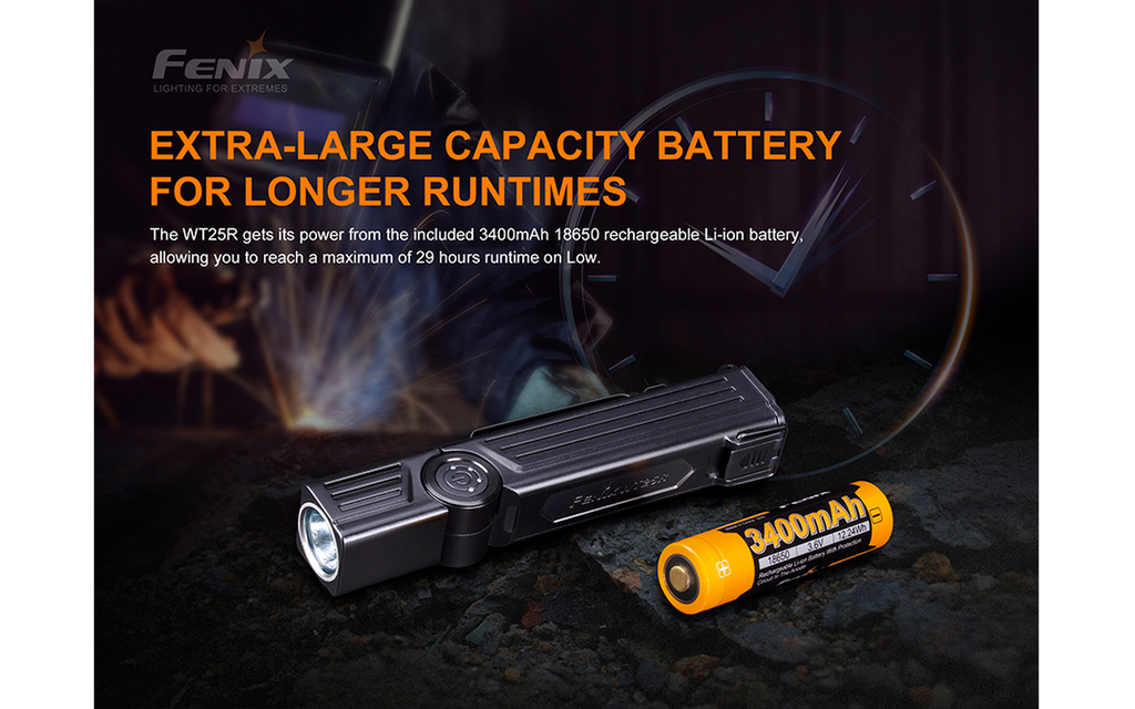 Fenix | WT25R LED Work Flashlight Image 5 from 16