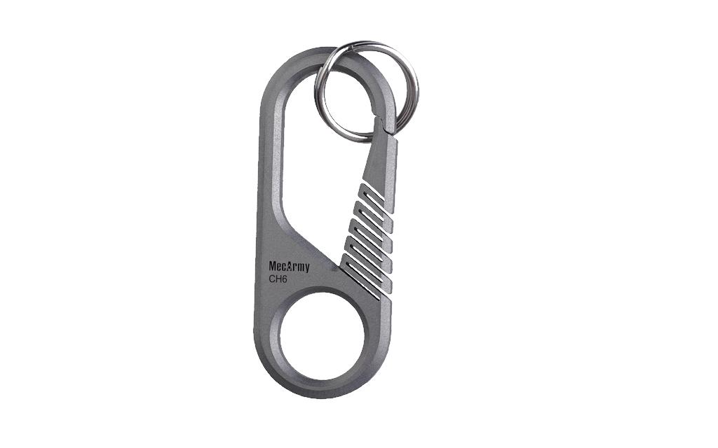 MecArmy | CH6 Mini Titanium Carabiner/ Keyring Image 9 from 15