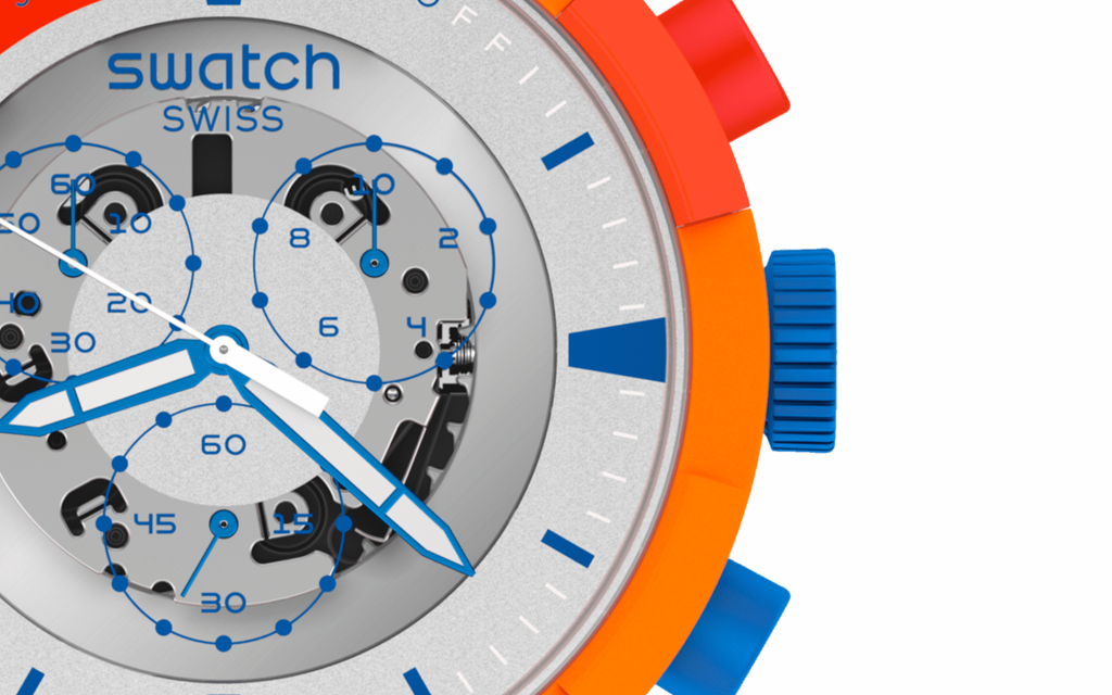 SWATCH | Big Bold Ceramic CHRONO LAUNCH Special Edition NASA Bild 3 von 6