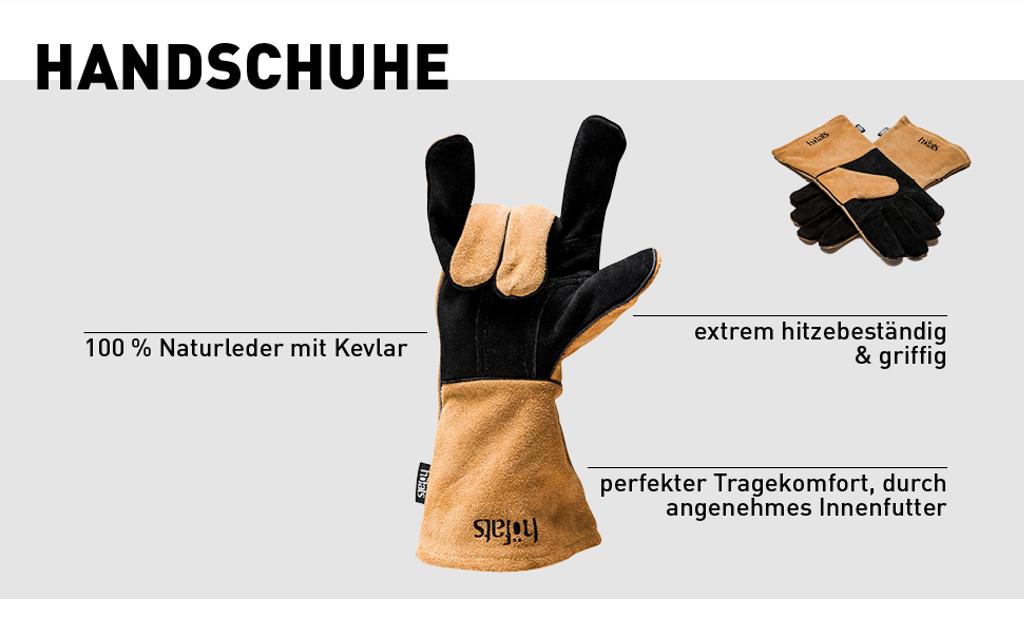 höfats | Grillhandschuhe aus Leder & Kevlar  Image 1 from 6