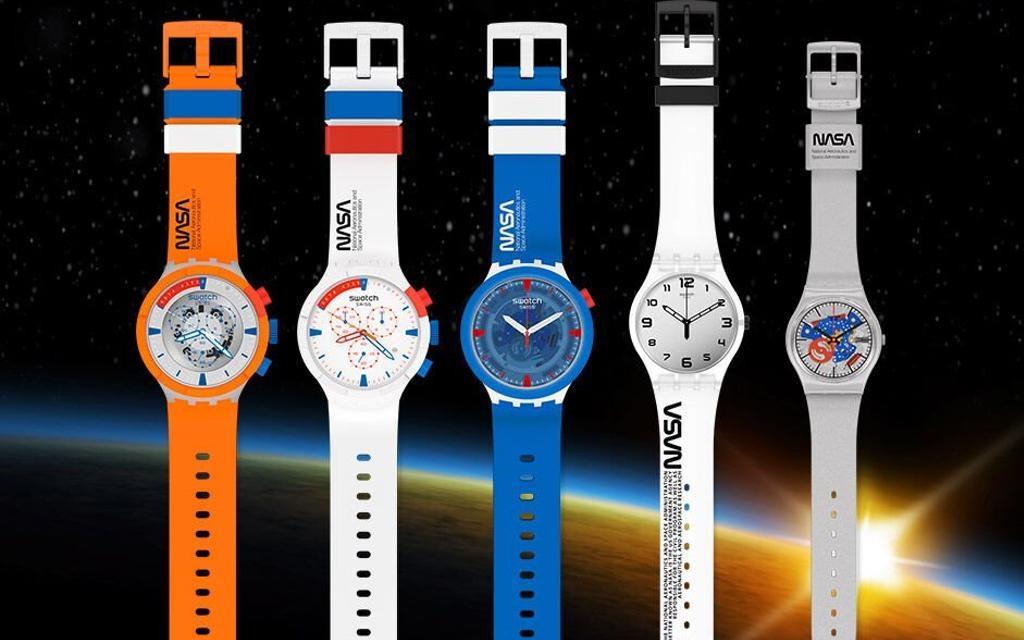 SWATCH | Big Bold Ceramic CHRONO LAUNCH Special Edition NASA Image 4 from 6
