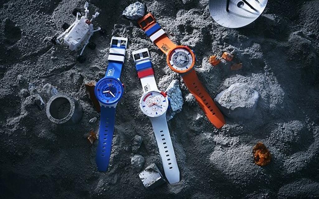 SWATCH | Big Bold Ceramic CHRONO LAUNCH Special Edition NASA Bild 6 von 6