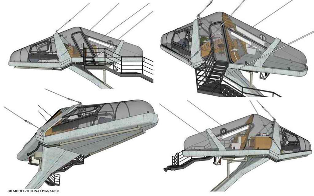 Ocean Cabins | Futuristisch abenteuerlich Bild 6 von 6