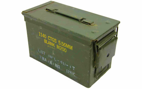 A.Blöchl | U.S. Army Munitionskiste Metall 