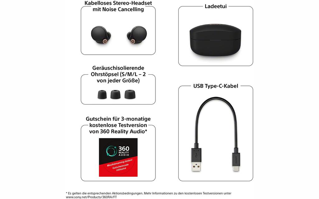 Sony | WF-1000XM4 | True Noise Cancelling Kopfhörer  Bild 6 von 7