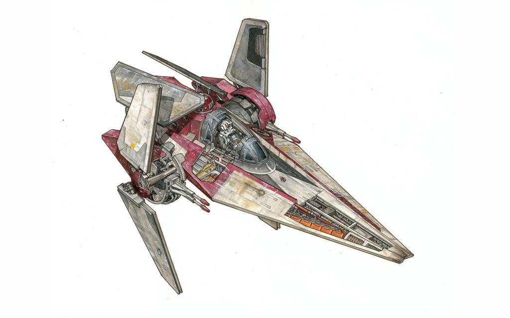 Querschnitt Artwork | Star Wars Vehicles and Scenes  Bild 17 von 25