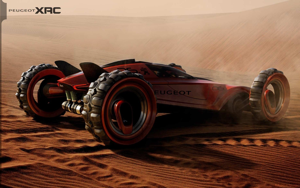Peugeot | XRC Concept | Elektro Buggy  Image 4 from 11