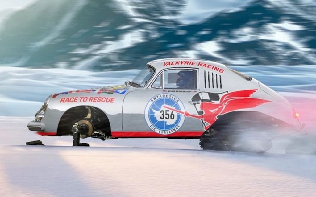 PORSCHE 356A | VALKYRIE - ANTARCTIC SNOW TRACK KIT Image 9 from 15