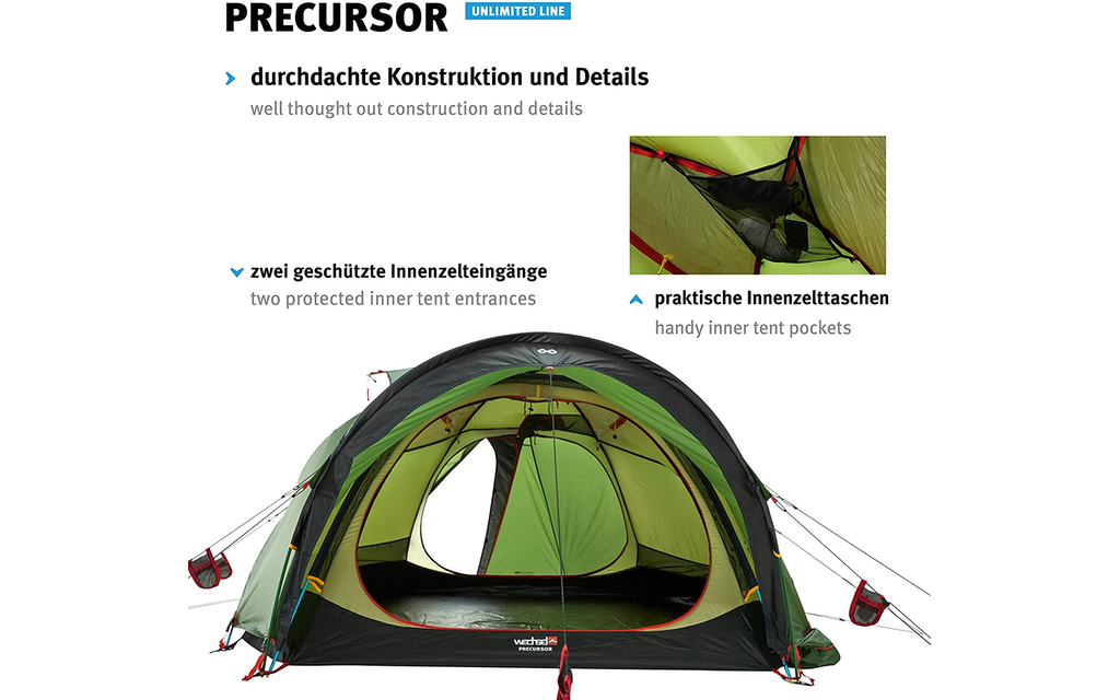 Wechsel Tents | Precursor 4 Personen Geodät | Unlimited Line | Winter Expeditions Zelt Bild 1 von 14
