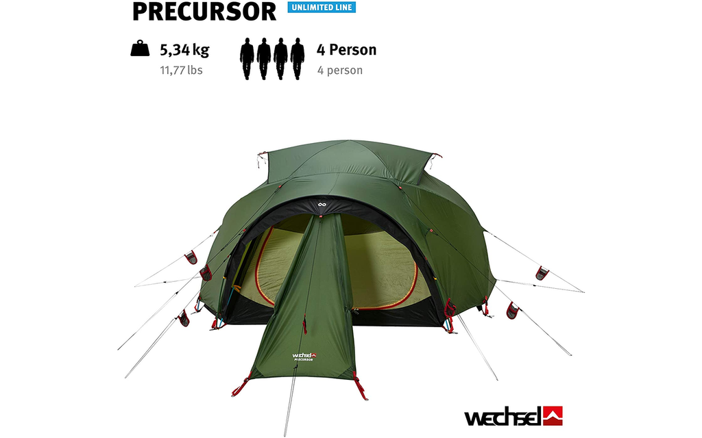 Wechsel Tents | Precursor 4 Personen Geodät | Unlimited Line | Winter Expeditions Zelt Image 3 from 14