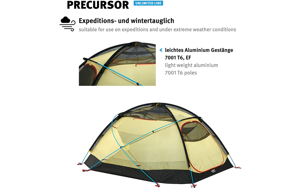 Wechsel Tents | Precursor 4 Personen Geodät | Unlimited Line | Winter Expeditions Zelt Bild 7 von 14