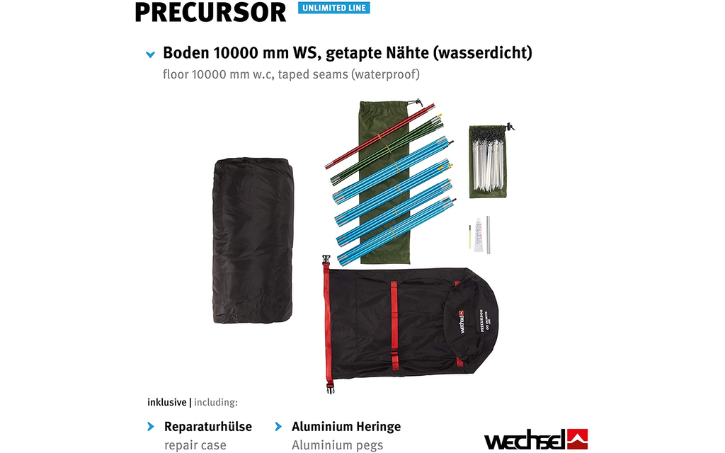 Wechsel Tents | Precursor 4 Personen Geodät | Unlimited Line | Winter Expeditions Zelt Image 13 from 14