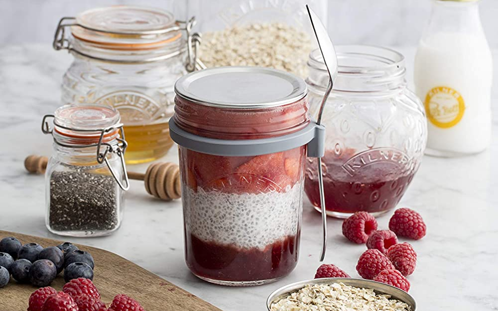 Kilner | To-Go Frühstücksglas Set 0,35 Liter  Bild 4 von 8