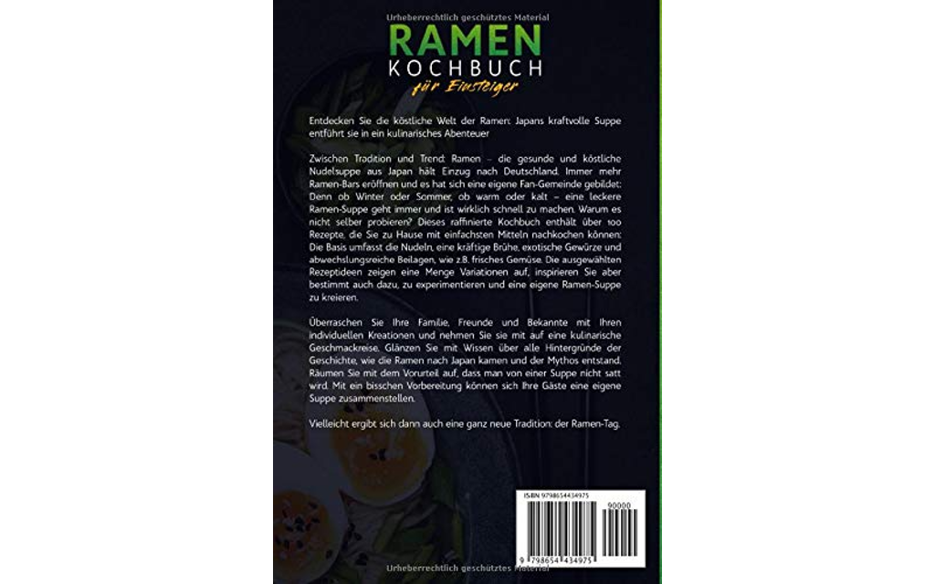 Yuki Nakamura | Ramen Kochbuch für Einsteiger Bild 2 von 3