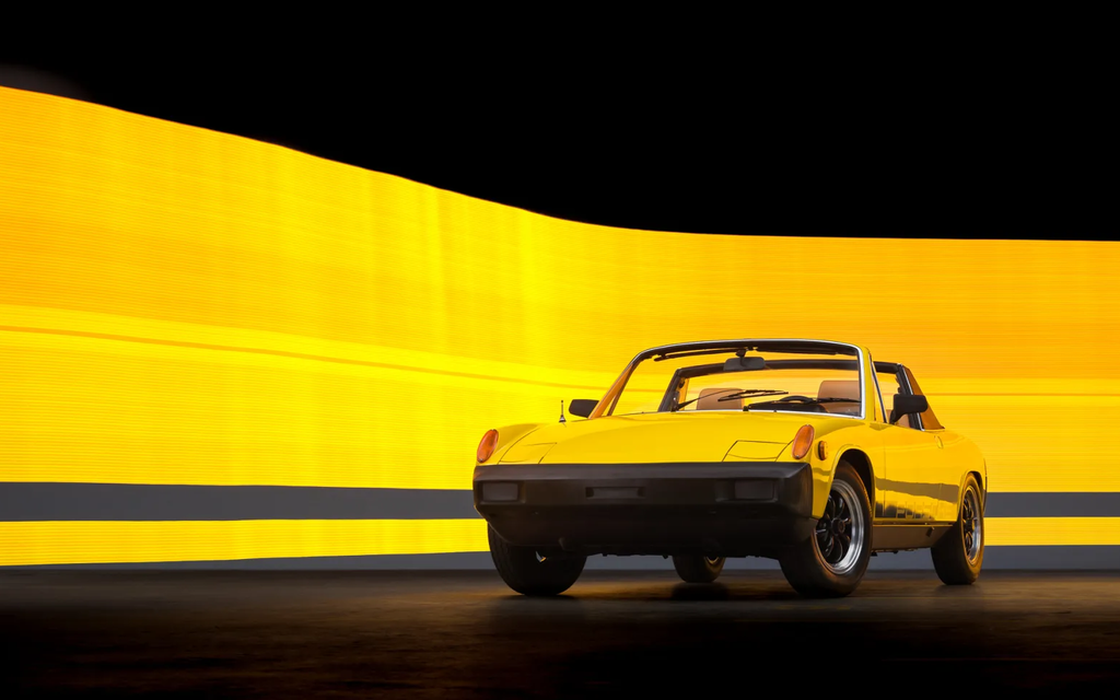 PORSCHE 914 2.0L | Sonnenblumengelb an Kunstleder  Bild 17 von 25