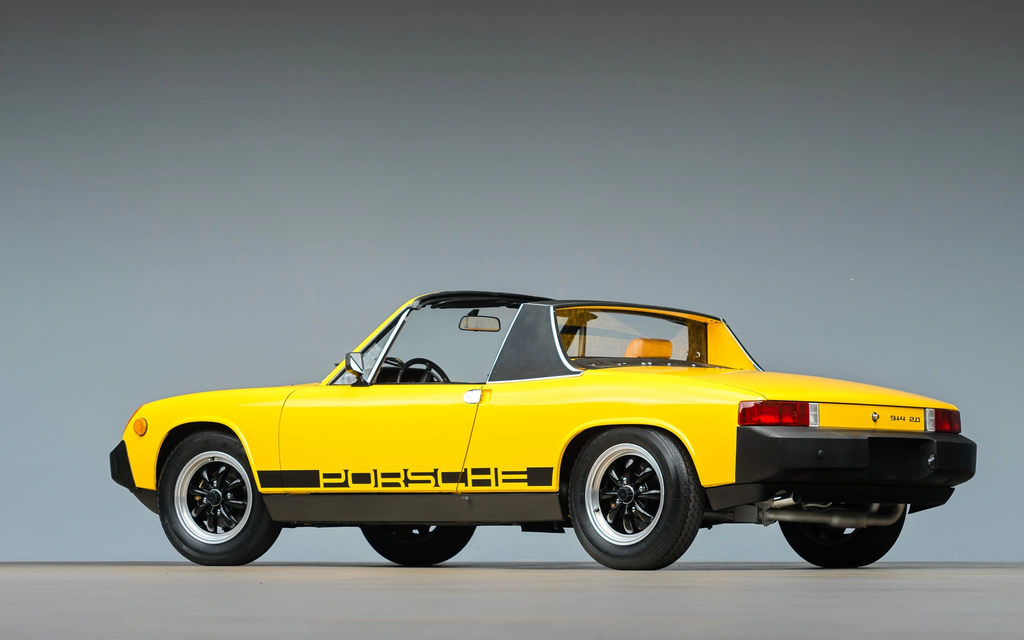 PORSCHE 914 2.0L | Sonnenblumengelb an Kunstleder  Bild 13 von 25