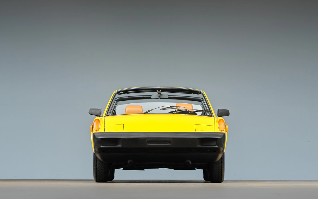 PORSCHE 914 2.0L | Sonnenblumengelb an Kunstleder  Bild 19 von 25