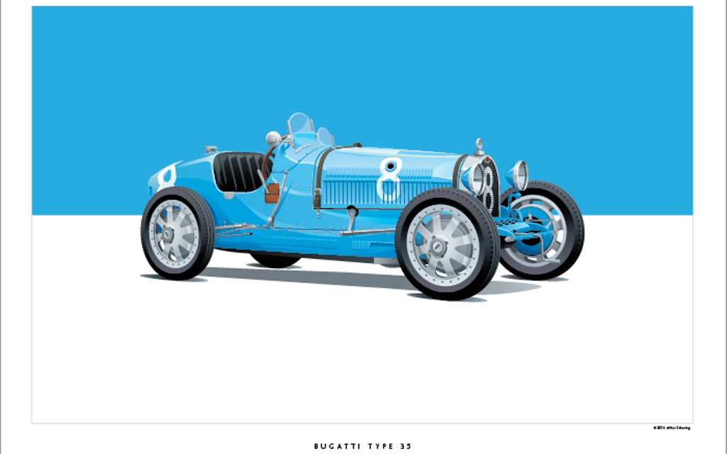 Historic Racing Cars | Kunst an der Wand  Image 3 from 7