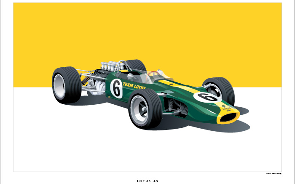 Historic Racing Cars | Kunst an der Wand  Image 4 from 7