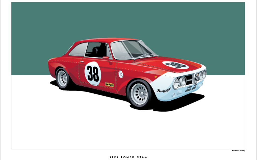 Historic Racing Cars | Kunst an der Wand  Image 6 from 7