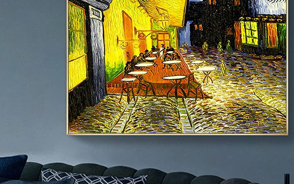 Fine Art HD Print | Caféterrasse am Abend - Gemälde von Vincent van Gogh  Image 2 from 6