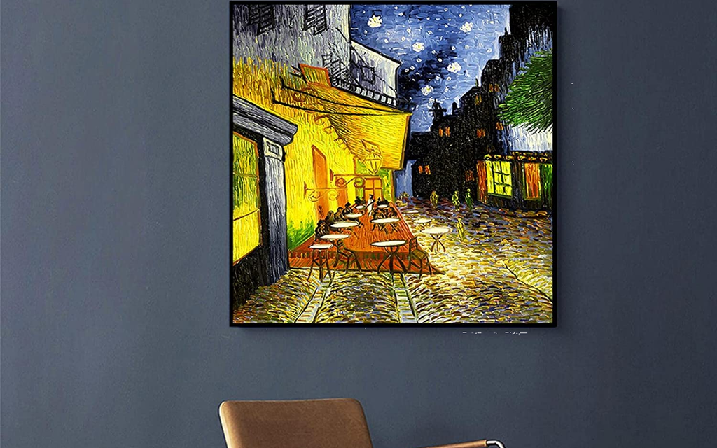 Fine Art HD Print | Caféterrasse am Abend - Gemälde von Vincent van Gogh  Image 4 from 6