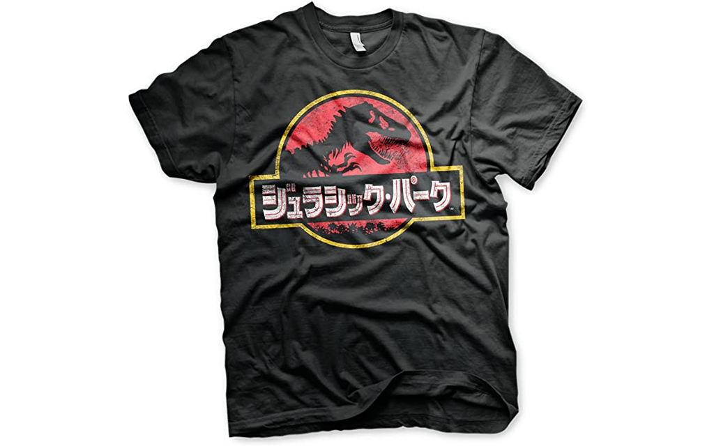 Offiziell | Jurassic Park Japan Kanji Logo T-Shirt